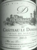 樂多“D”干紅葡萄酒(Chateau Le Doyenne 