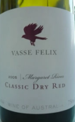 菲歷士j酒莊經(jīng)典干紅葡萄酒(Vasse Felix Classic Dry Red, Margaret River, Australia)