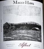 瑪吉霍克酒莊阿弗利特黑皮諾紅葡萄酒(Maggy Hawk Afleet Pinot Noir, Mendocino County, USA)