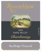 羅森布拉姆羅斯特園霞多麗干白葡萄酒(Rosenblum Cellars Rust Ridge Vineyard Chardonnay, Napa Valley, USA)