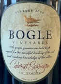 格爾赤霞珠紅葡萄酒(Bogle Vineyards Cabernet Sauvignon, California, USA)