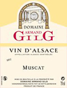 吉力歌麝香半干型白葡萄酒(Domaine Armand Gilg Muscat, Alsace, France)