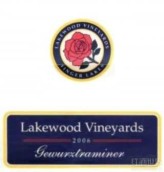 萊克伍德瓊瑤漿干白葡萄酒(Lakewood Vineyards Gewurztraminer, Finger Lakes, USA)