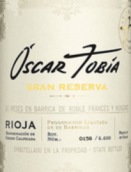 托比亞酒莊奧斯卡托比亞特級珍藏紅葡萄酒(Bodegas Tobia Oscar Tobia Gran Reserva, Rioja DOCa, Spain)