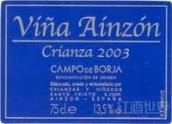 Bodegas Santo Cristo Vina Ainzon Crianza, Campo de Borja, Spain