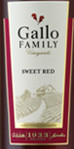 嘉露家族酒莊甜紅葡萄酒(Gallo Family Vineyards Sweet Red, California, USA)