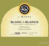 莫柏白中白起泡酒(L. Mawby Blanc de Blancs Brut, Leelanau Peninsula, USA)