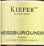 基弗酒莊頑皮王白皮諾半甜白葡萄酒(Weingut Kiefer Freche Kaiserstuhler Weissburgunder Qba Feinherb?, Kaiserstuhl, Baden, Germany)