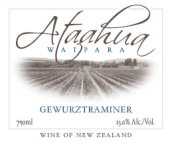 阿塔阿華瓊瑤漿干白葡萄酒(Ataahua Gewurztraminer, Waipara, New Zealand)