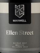 麥克斯韋酒莊愛倫街設(shè)拉子紅葡萄酒(Maxwell Wines Ellen Street Shiraz, McLaren Vale, Australia)