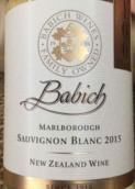 巴比奇酒庄长相思干白葡萄酒(Babich Wines Sauvignon Blanc, Marlborough, New Zealand)