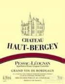 欧蓓姬酒庄红葡萄酒(Chateau Haut-Bergey, Pessac-Leognan, France)
