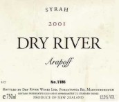 枯河瑞普西拉干紅葡萄酒(Dry River Arapoff Syrah, Martinborough, New Zealand)