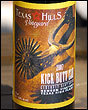 德克薩斯山赤霞珠干紅葡萄酒(Texas Hills Vineyard Kick Butt Cabernet Sauvignon, Texas High Plains, USA)