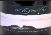 史密斯酒莊海岸黑皮諾干紅葡萄酒(W.H. Smith Wines Maritime Pinot Noir, Sonoma Coast, USA)