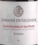 杜塞格紐爾酒莊喬安娜紅葡萄酒(Domaine Duseigneur Joanna, Chateauneuf-du-Pape, France)