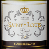 圣路易酒莊白中白極干型香檳起泡酒(Saint Louis Blanc de Blancs Brut, Champagne, France)