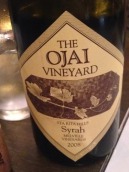 奧海酒莊梅爾維爾西拉干紅葡萄酒(The Ojai Vineyard Melville Syrah, Sta Rita Hills, USA)