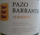 巴蘭特酒莊阿爾巴利諾白葡萄酒(Pazo de Barrantes Albarino, Rias Baixas, Spain)