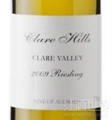 克萊爾山雷司令白葡萄酒(Clare Hills Riesling, Clare Valley, Australia)