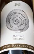 馬克雷登維斯安德羅雷司令干白葡萄酒(Marc Kreydenweiss Andlau Riesling, Alsace, France)