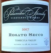 帕倫博杜菲格里園桑嬌維塞干型桃紅葡萄酒(Palumbo Family Vineyard Estate Due Figli Vineyard Sangiovese, Temecula Valley, USA)