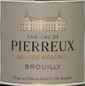 皮埃爾勒酒莊特級珍藏紅葡萄酒(Chateau de Pierreux Grande Reserve, Brouilly, France)