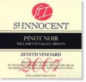 圣純潔頂峰園黑皮諾干紅葡萄酒(St. Innocent Zenith Vineyard Pinot Noir, Eola-Amity Hills, USA)