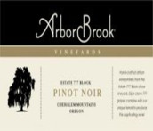 阿伯布魯克黑皮諾紅葡萄酒(ArborBrook Pinot Noir, Oregon, USA)