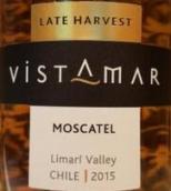 海景晚收莫斯卡托甜白葡萄酒(Vistamar Late Harvest Moscatel, Limari Valley, Chile)