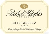 貝瑟爾山莊酒莊霞多麗干白葡萄酒（未經(jīng)橡木桶）(Bethel Heights Unoaked Chardonnay, Eola-Amity Hills, USA)