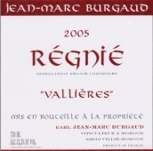 讓?馬克伯格酒莊雷妮廖愛(ài)爾干紅葡萄酒(Jean-Marc Burgaud Regnie Vallieres, Beaujolais, France)