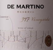 德馬丁諾347園霞多麗干白葡萄酒(De Martino Reserva 347 Vineyards Chardonnay, Limari Valley, Chile)