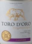 顿鹊伦托罗奥罗佳美娜干红葡萄酒(Vina Tunquelen Toro d'Oro Carmenere, Curico Valley, Chile)