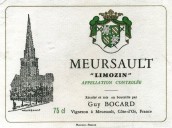 蓋伊·博卡德酒莊里末贊（默爾索村）白葡萄酒(Guy Bocard Limozin, Meursault, France)