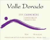 埃切維里亞威爾劍魚佳美娜干紅葡萄酒(Echeverria Valle Dorado Carmenere, Curico Valley, Chile)