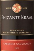 斐贊特若赤霞珠干紅葡萄酒(Phizantekraal Cabernet Sauvignon, Durbanville, South Africa)