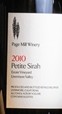 佩奇米爾小西拉干紅葡萄酒(Page Mill Estate Petite Sirah, Livermore Valley, USA)