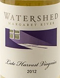 分水岭晚收维欧尼甜白葡萄酒(Watershed Late Harvest Viognier, Margaret River, Australia)