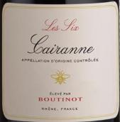 布迪諾酒莊凱蘭六號(hào)紅葡萄酒(Boutinot Cairanne Les Six, Rhone, France)