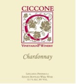 西科尼霞多麗干白葡萄酒(Ciccone Vineyard and Winery Chardonnay, Leelanau Peninsula, USA)