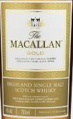 麥卡倫金色蘇格蘭單一麥芽威士忌(The Macallan Gold Single Malt Scotch Whisky, Highlands, UK)