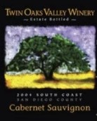 雙橡樹山谷酒莊赤霞珠紅葡萄酒(Twin Oaks Valley Winery Cabernet Sauvignon, San Diego County, USA)
