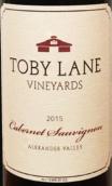 托比萊恩酒莊赤霞珠紅葡萄酒(Toby Lane Vineyards Cabernet Sauvignon, Alexander Valley, USA)