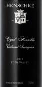 翰斯科酒莊西里爾·翰斯科紅葡萄酒(Henschke Cyril Henschke, Eden Valley, Australia)