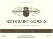 保羅波德夜圣喬治干紅葡萄酒(Paul Beaudet, Nuits-Saint-Georges, France)