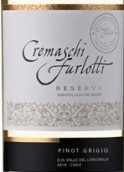 格雷曼珍藏灰皮諾干白葡萄酒(Cremaschi Furlotti Reserve Pinot Grigio, Maule Valley, Chile)