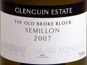 格蘭高依老山坡賽美蓉干白葡萄酒(Glenguin Estate Old Broke Block Semillon, Hunter Valley, Australia)