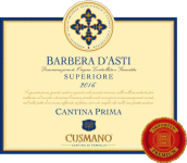 Cusmano Cantina Prima, Barbera d'Asti Superiore DOCG, Italy