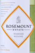 若詩莊園鉆石標塔明娜-雷司令白葡萄酒(Rosemount Estate Diamond Label Traminer - Riesling, South Eastern Australia, Australia)